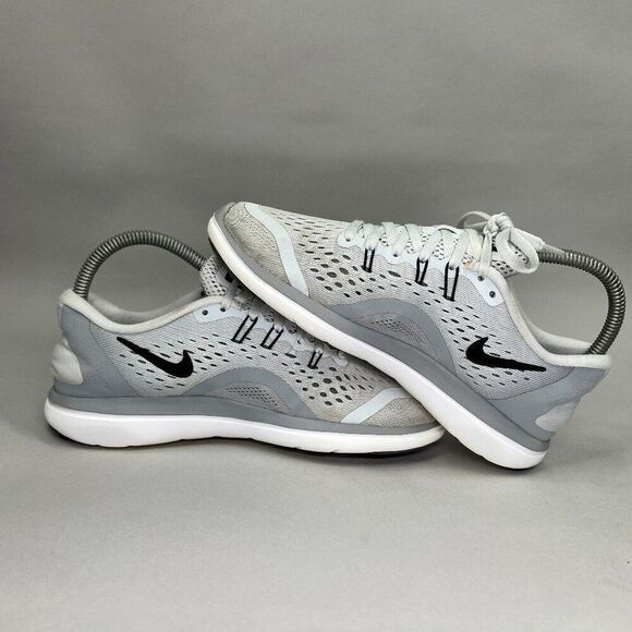 Nike Flex 2017 Run Running Shoes Women's Size 6.5 Grey Athletic Training Sneaker - Picture 8 of 12
